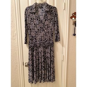 Adrianna Papell Faux wrap dress Size 12